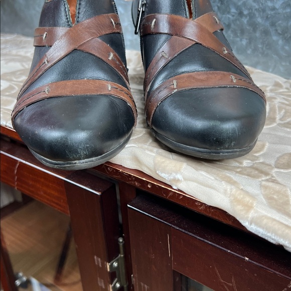 Pikolinos Lillie black leather ankle boots Size 39 - Picture 4 of 12